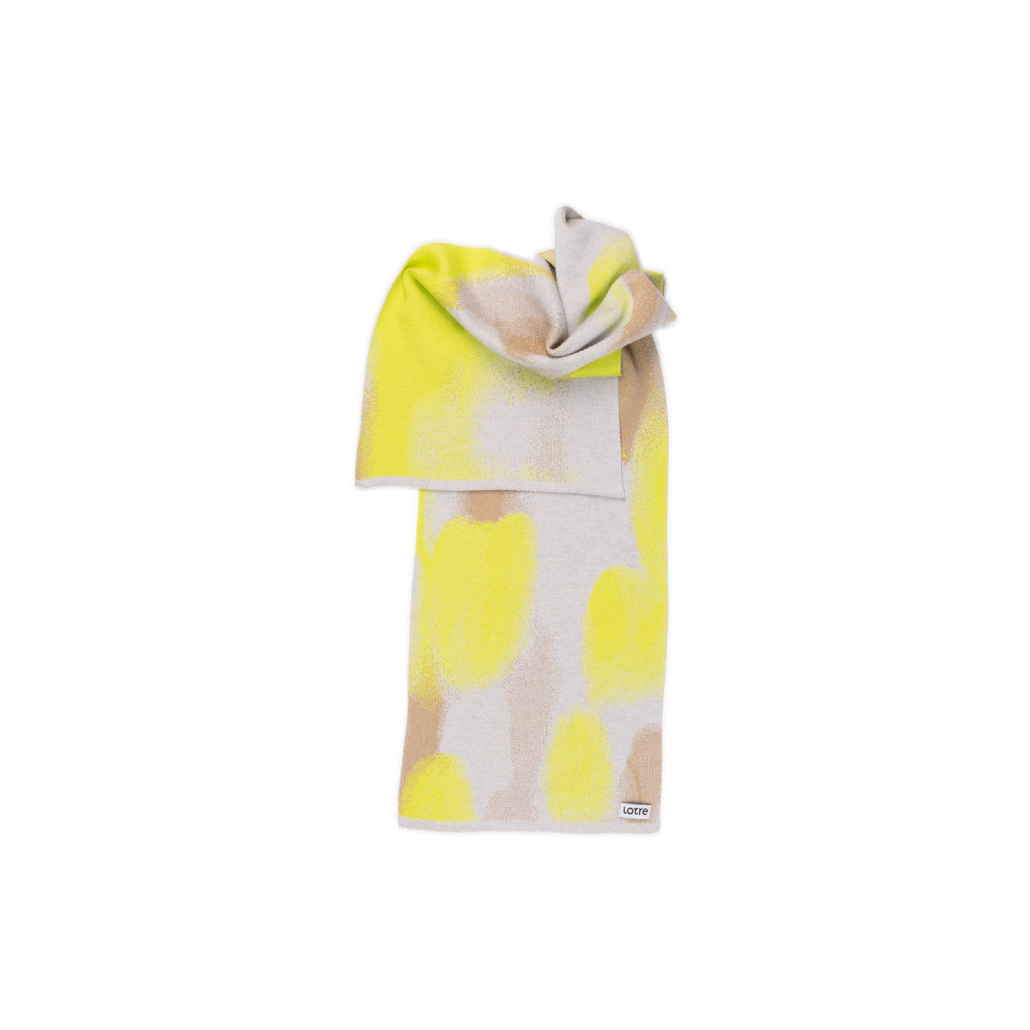Luka Scarf - Gradient Yellow, Lotre Studio