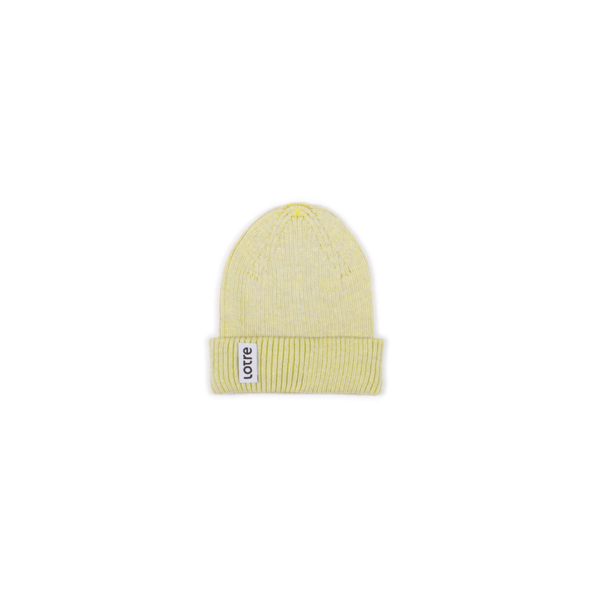 Fritzi Beanie - Light Grey & Yellow Plated, Lotre Studio
