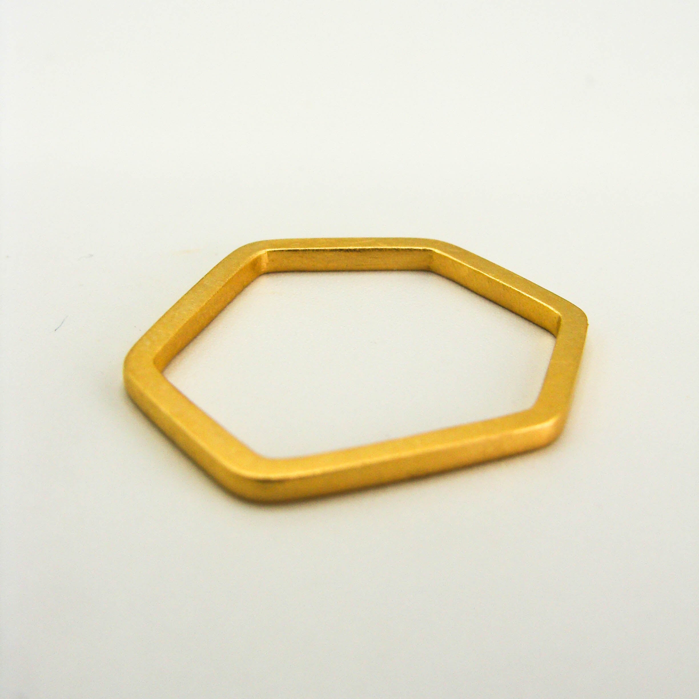 Corners Ring Vierkant Gold Kristin Elm