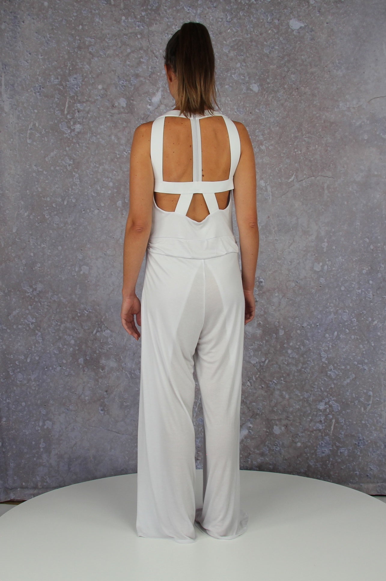 Bestickter Yoga-Overall aus Tencel - Y-05 Yoga Livestyle Fashion