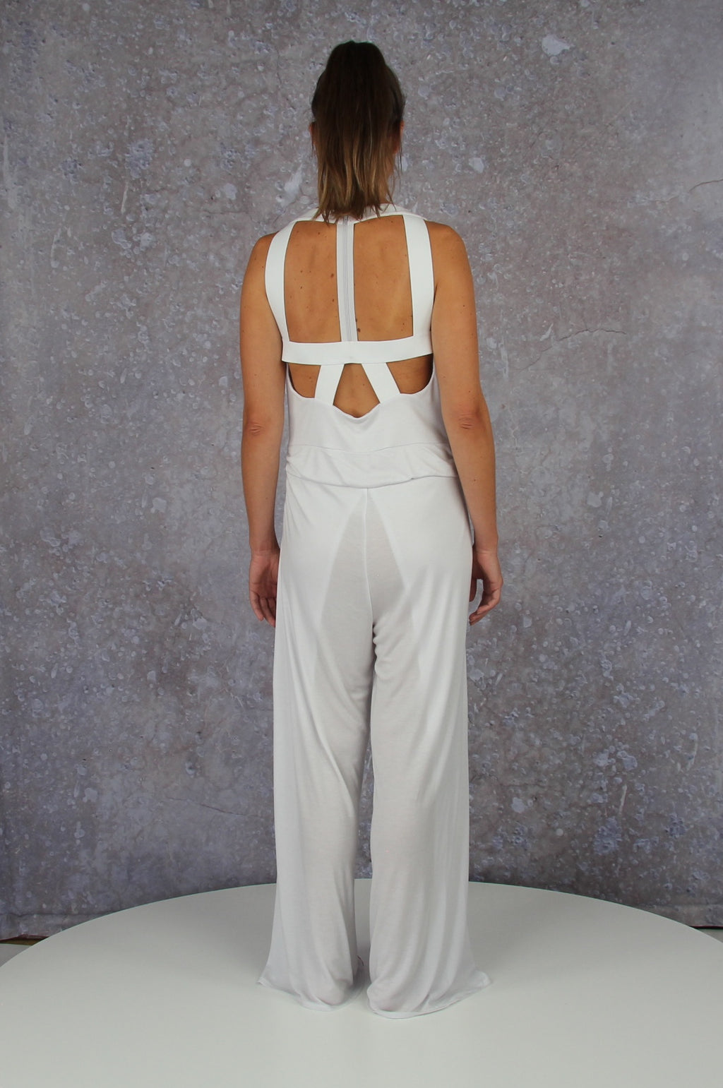 Bestickter Yoga-Overall aus Tencel - Y-05 Yoga Livestyle Fashion