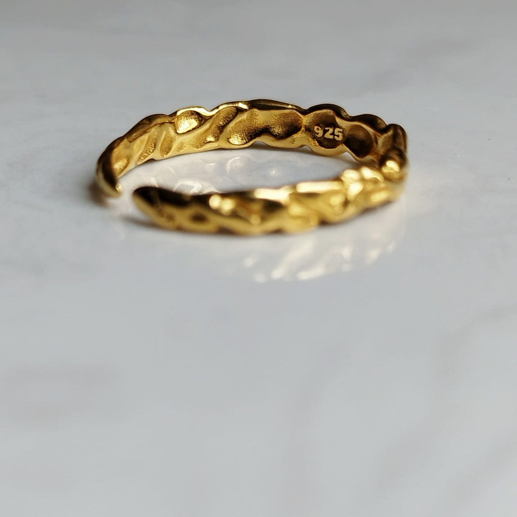 Flow Gold Ring Lumi Cosi