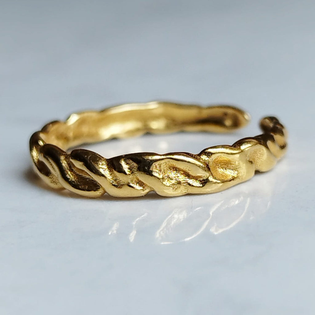 Flow Gold Ring Lumi Cosi