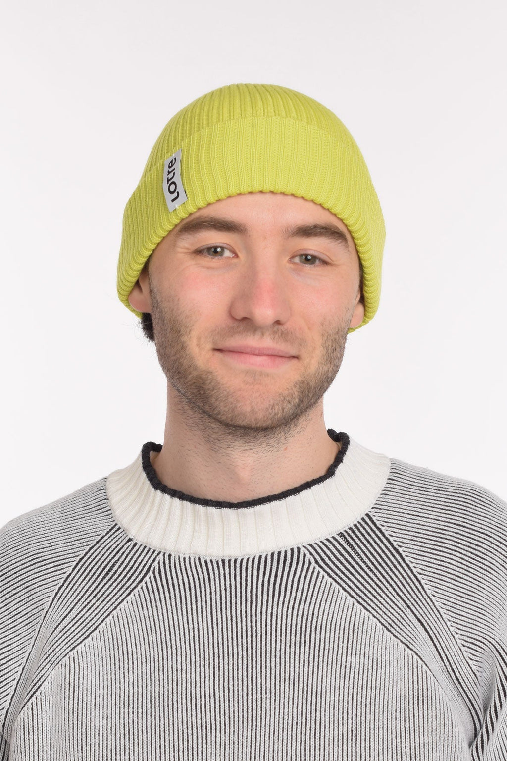 Fritzi Beanie - Electric Yellow, Lotre Studio