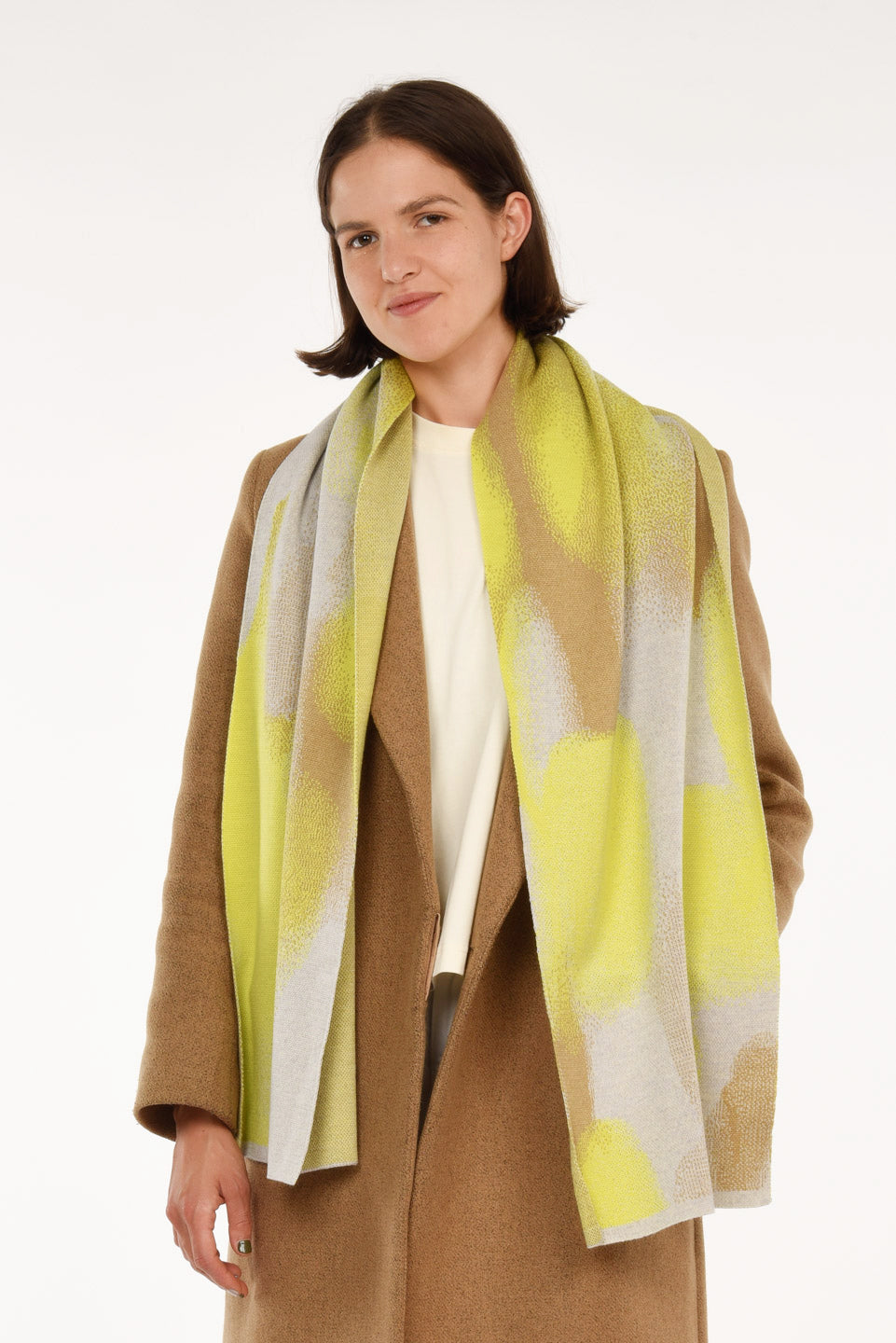 Luka Scarf - Gradient Yellow, Lotre Studio