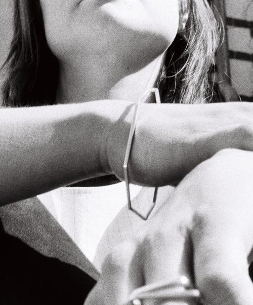 Armreif Corners II Vierkant Sterlingsilber Kristin Elm