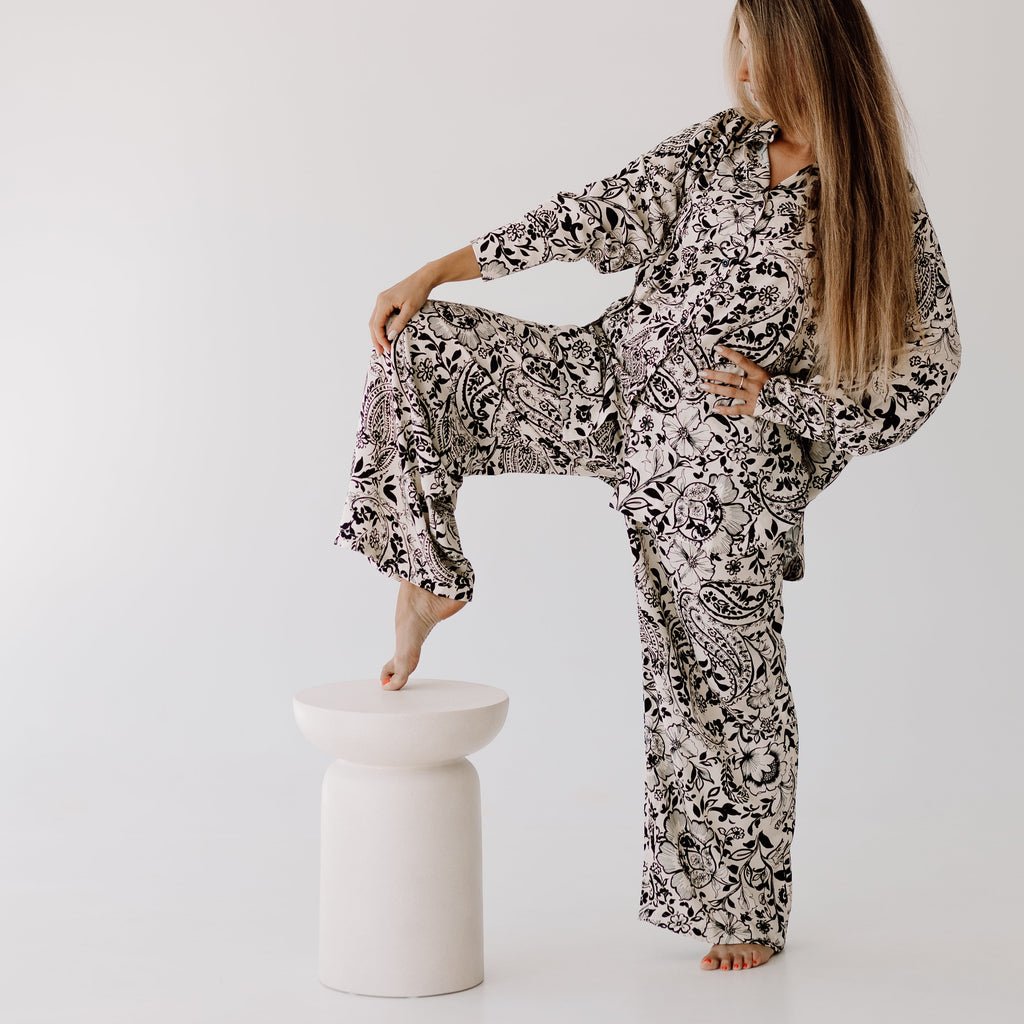 ROXY Bluse aus Viskose – The Aber Studio