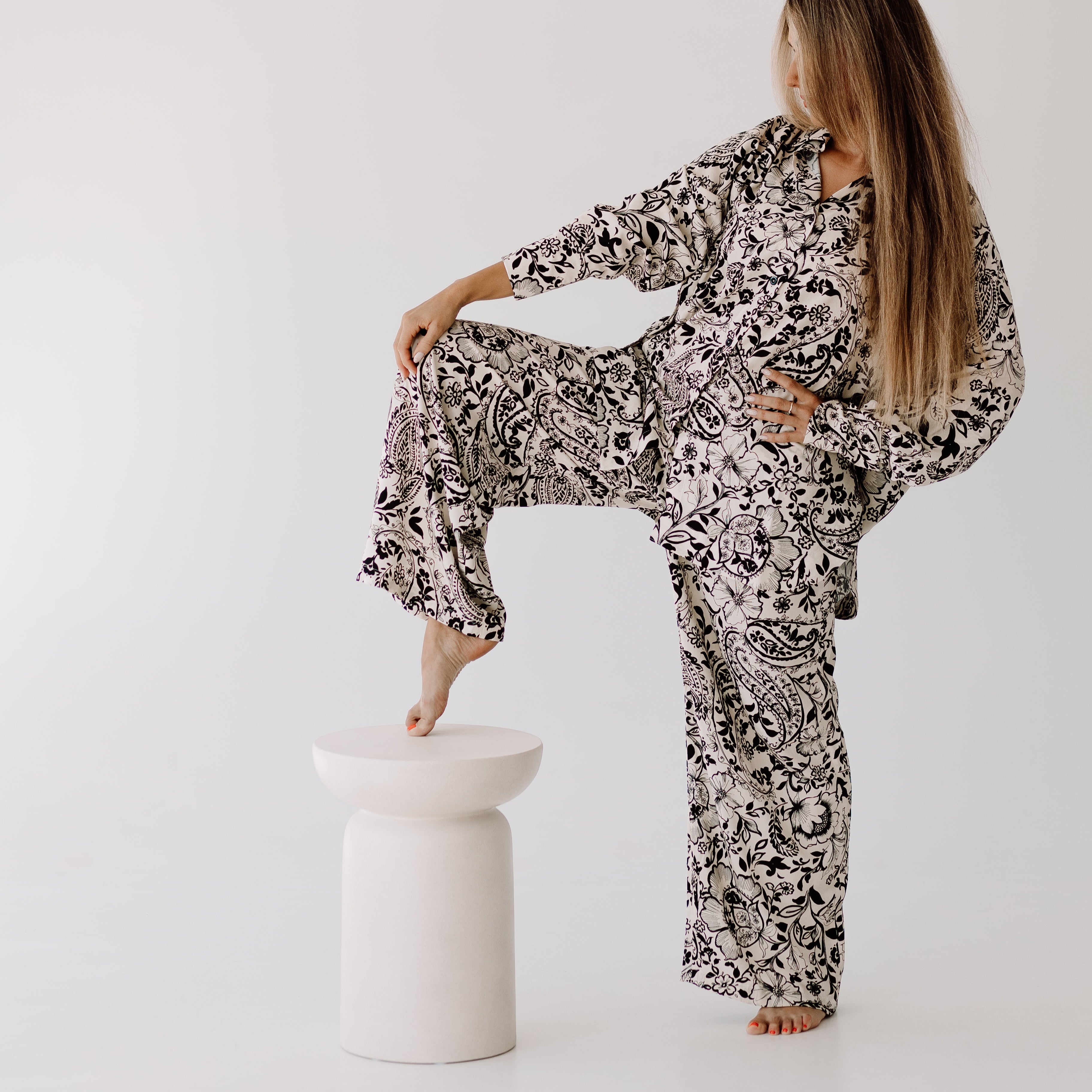 ROXY Bluse aus Viskose – The Aber Studio