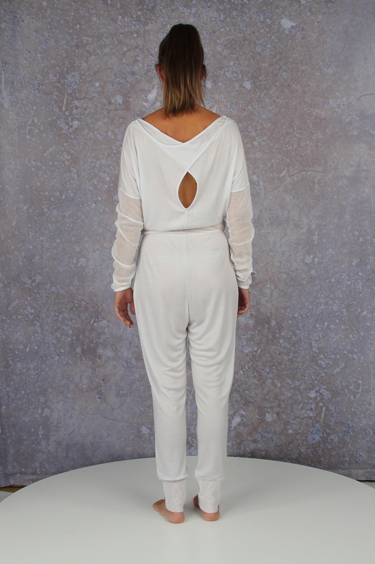 Bequemer Overall aus seidenweichem Tencel - Y-05 Yoga Livestyle Fashion