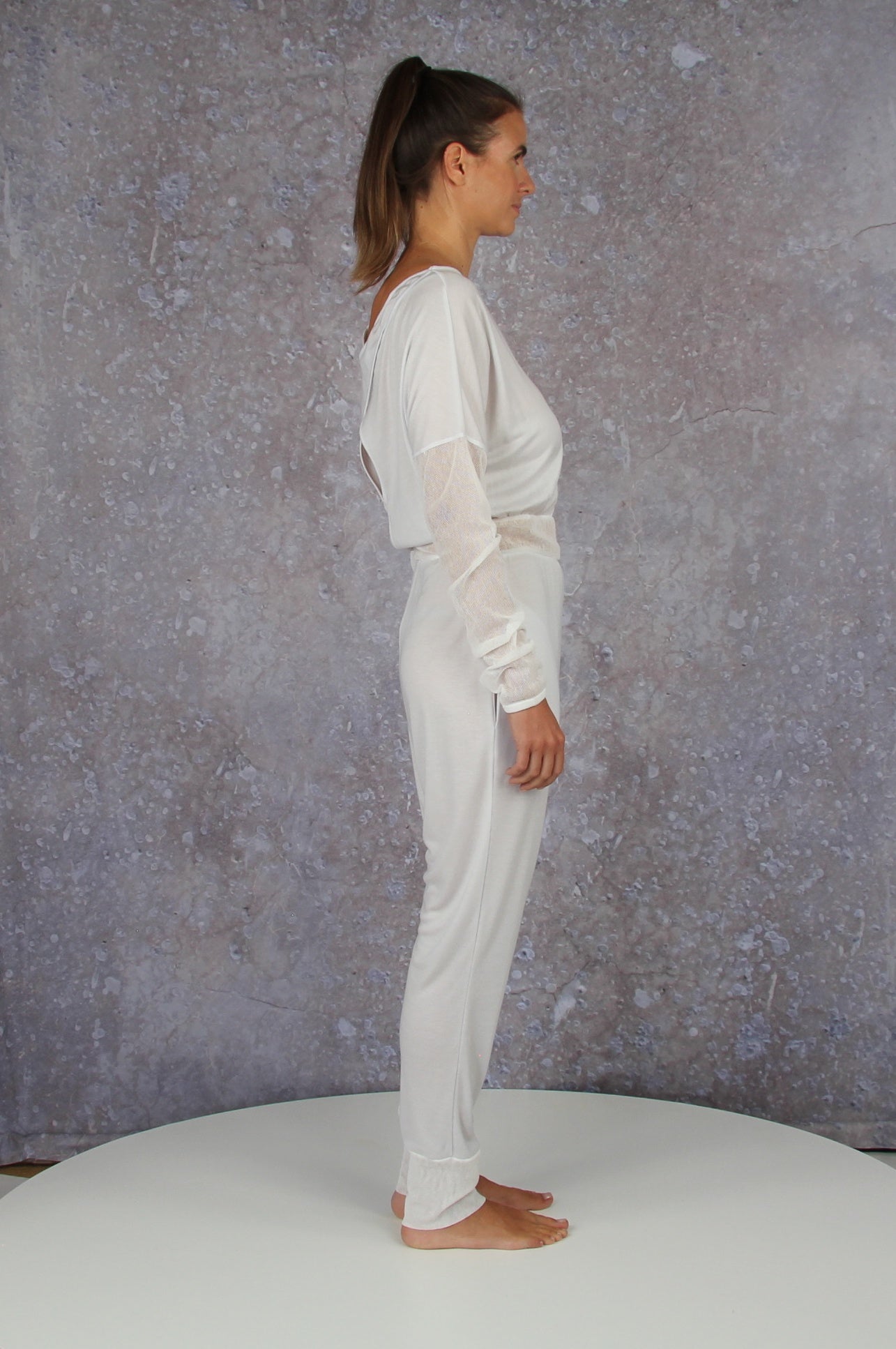 Bequemer Overall aus seidenweichem Tencel - Y-05 Yoga Livestyle Fashion