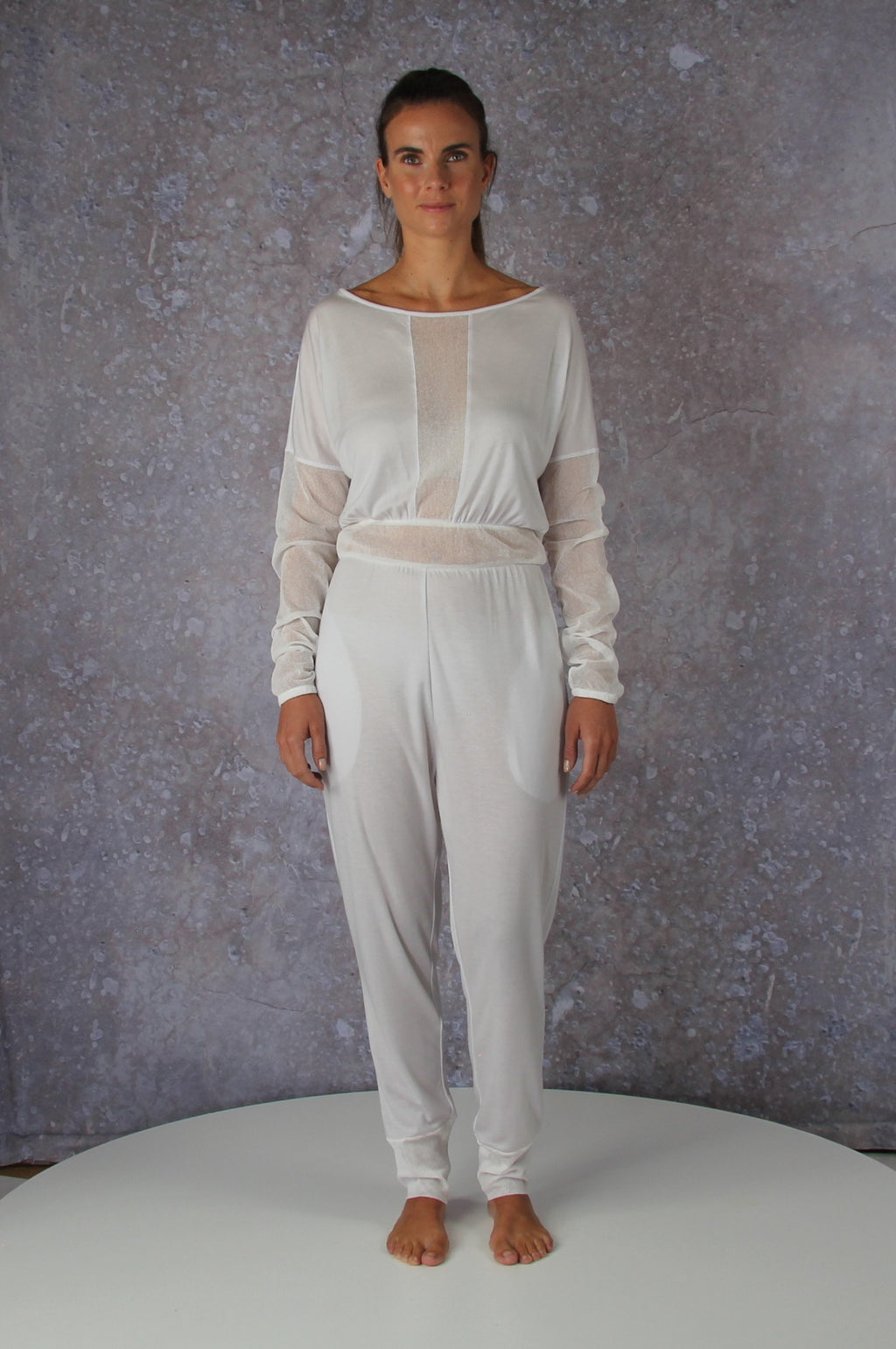 Bequemer Overall aus seidenweichem Tencel - Y-05 Yoga Livestyle Fashion