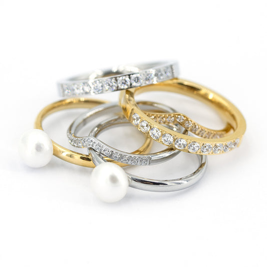 Edelstahl Ring 05
