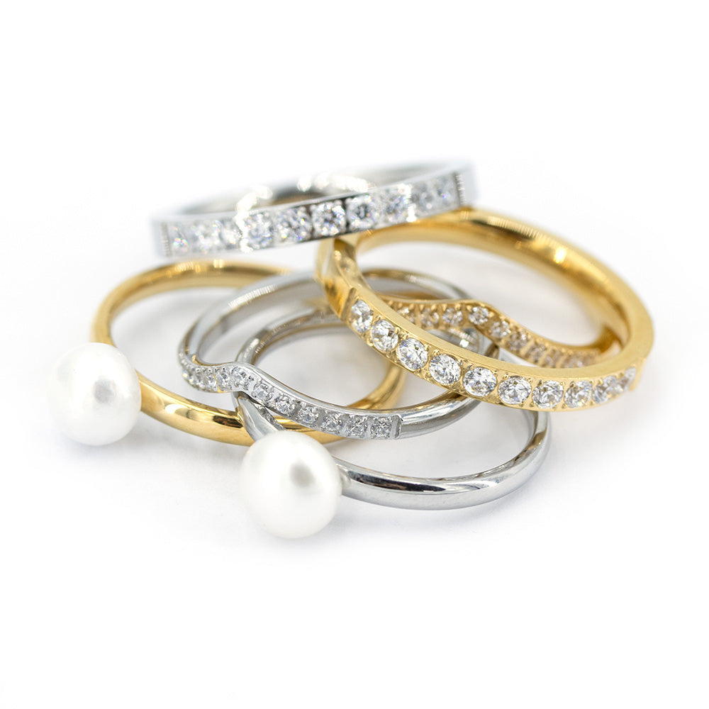 Edelstahl Ring 03
