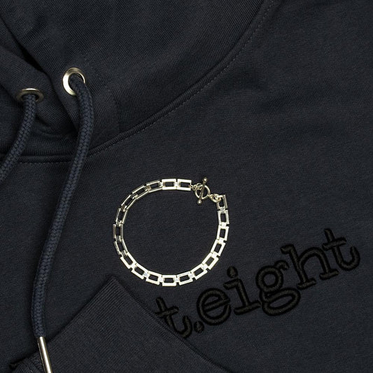 Zartes Silberarmband mit viereckigen Elementen von almost.eight