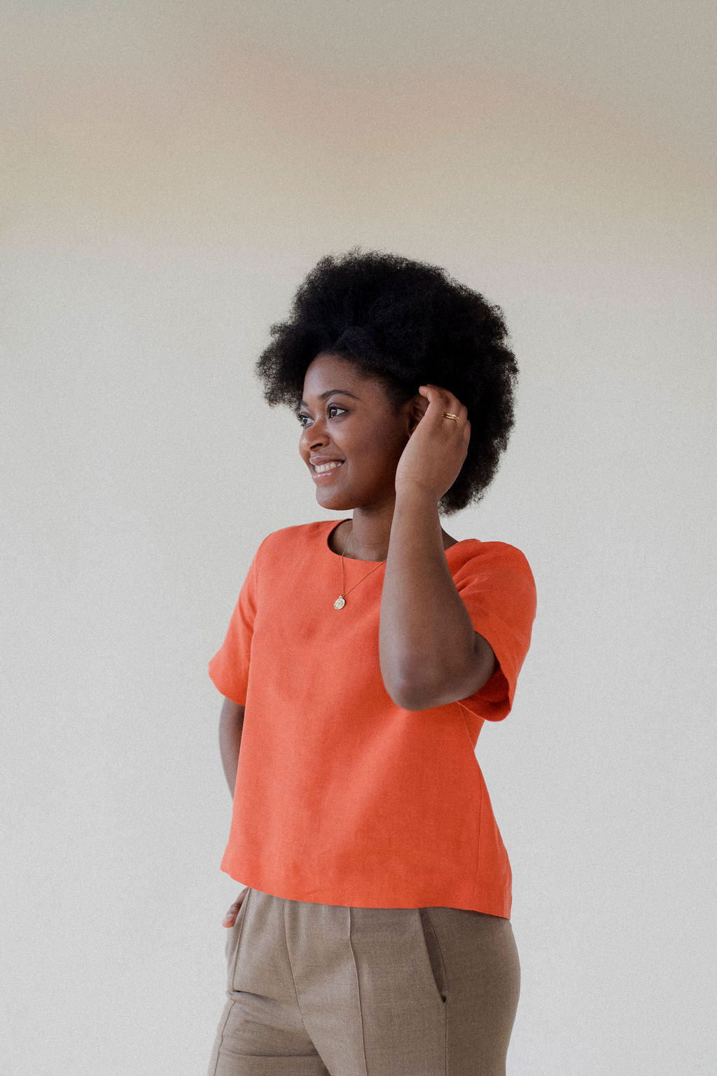 Bluse DAMIL.A Orange VAELU