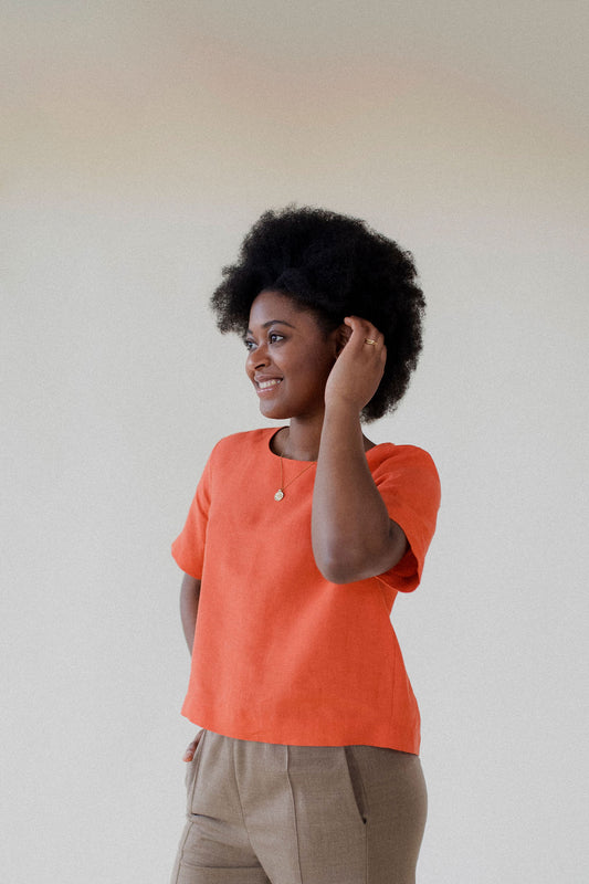 Bluse DAMIL.A Orange VAELU