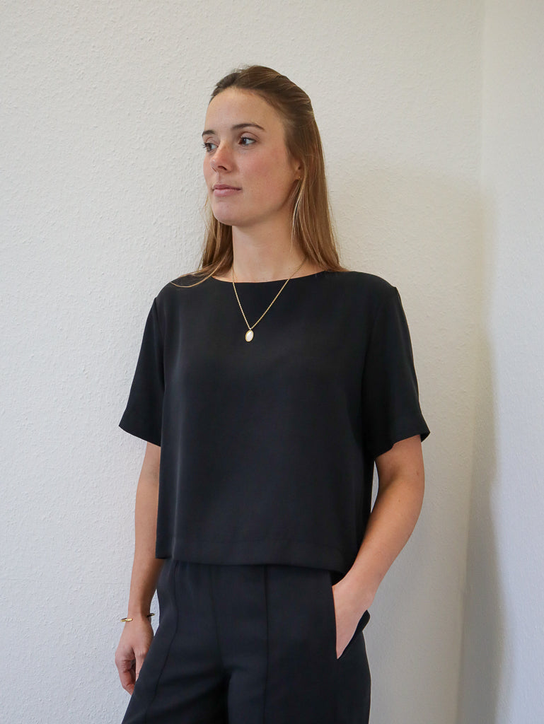 Bluse DAMIL.A Charcoal VAELU