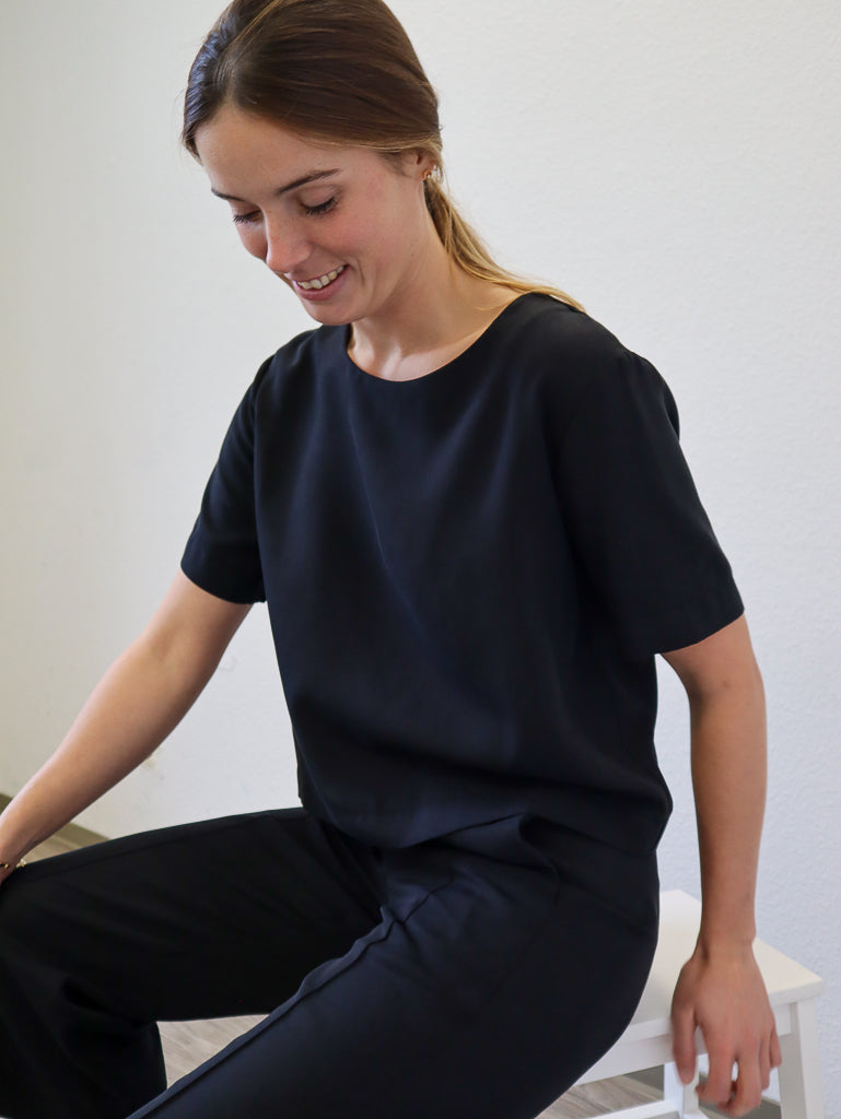 Bluse DAMIL.A Charcoal VAELU