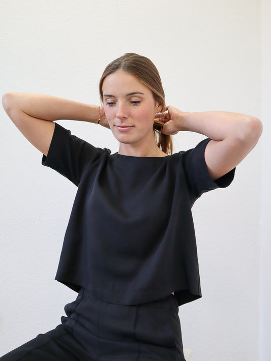Bluse DAMIL.A Charcoal VAELU
