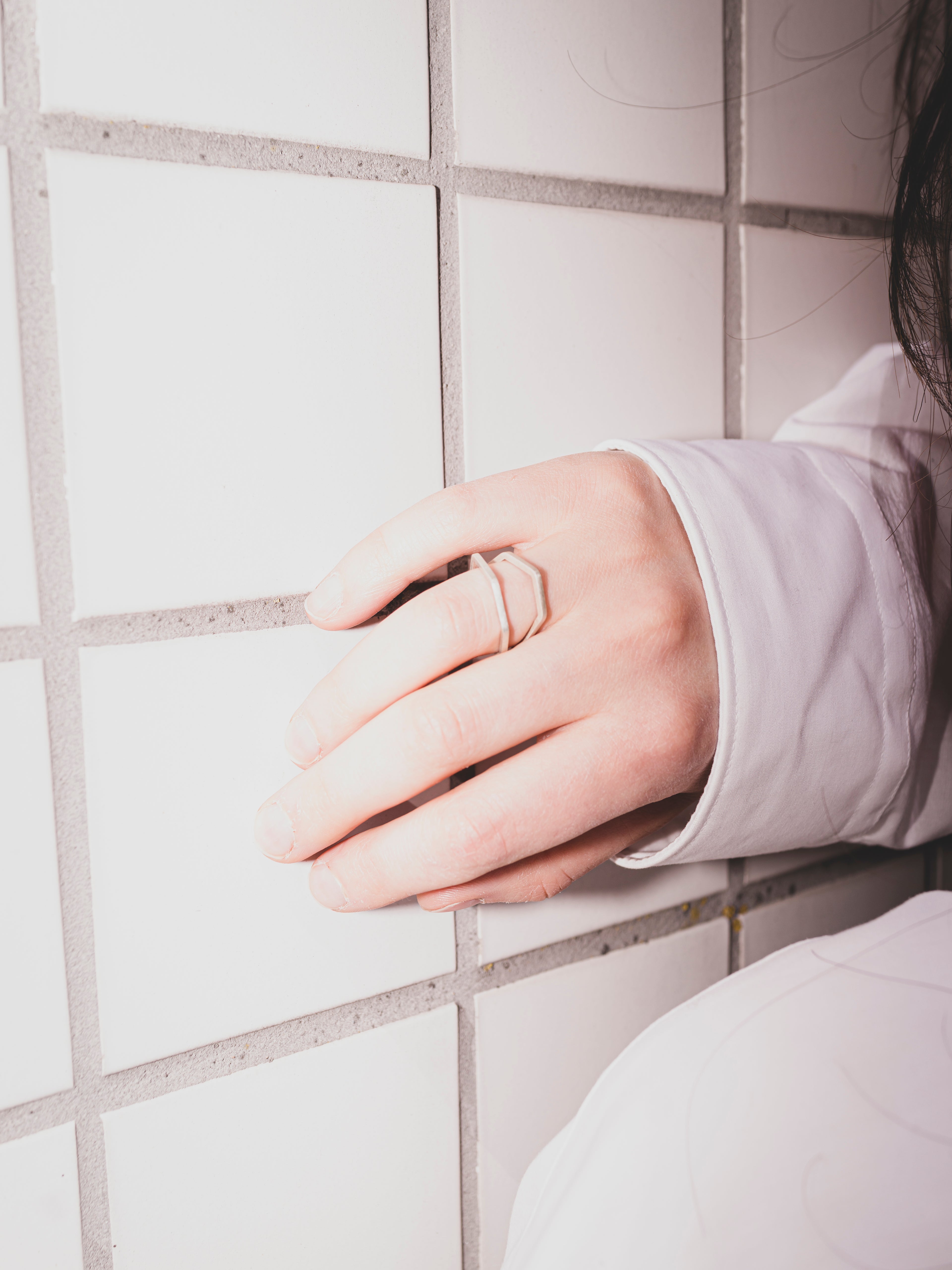 Ring Corners Rundprofil Sterlingsilber Kristin Elm