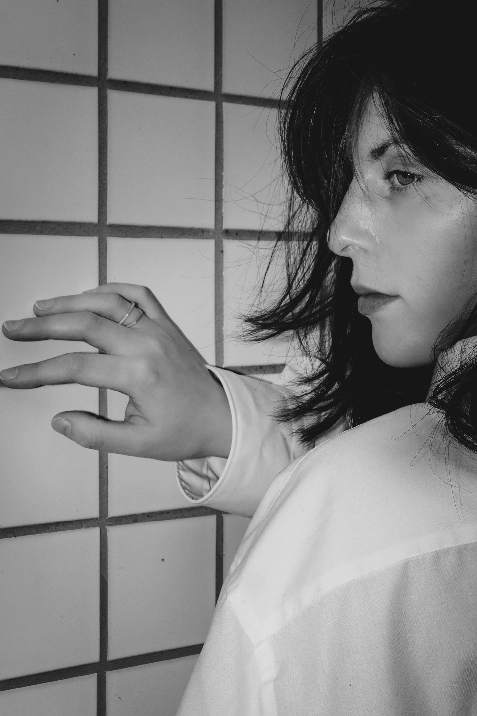 Ring Corners Rundprofil Sterlingsilber Kristin Elm