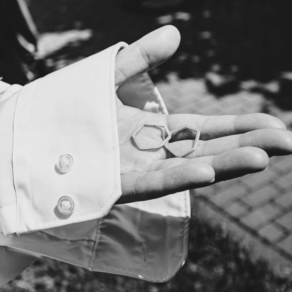 Corners Ring Vierkant Silber Kristin Elm