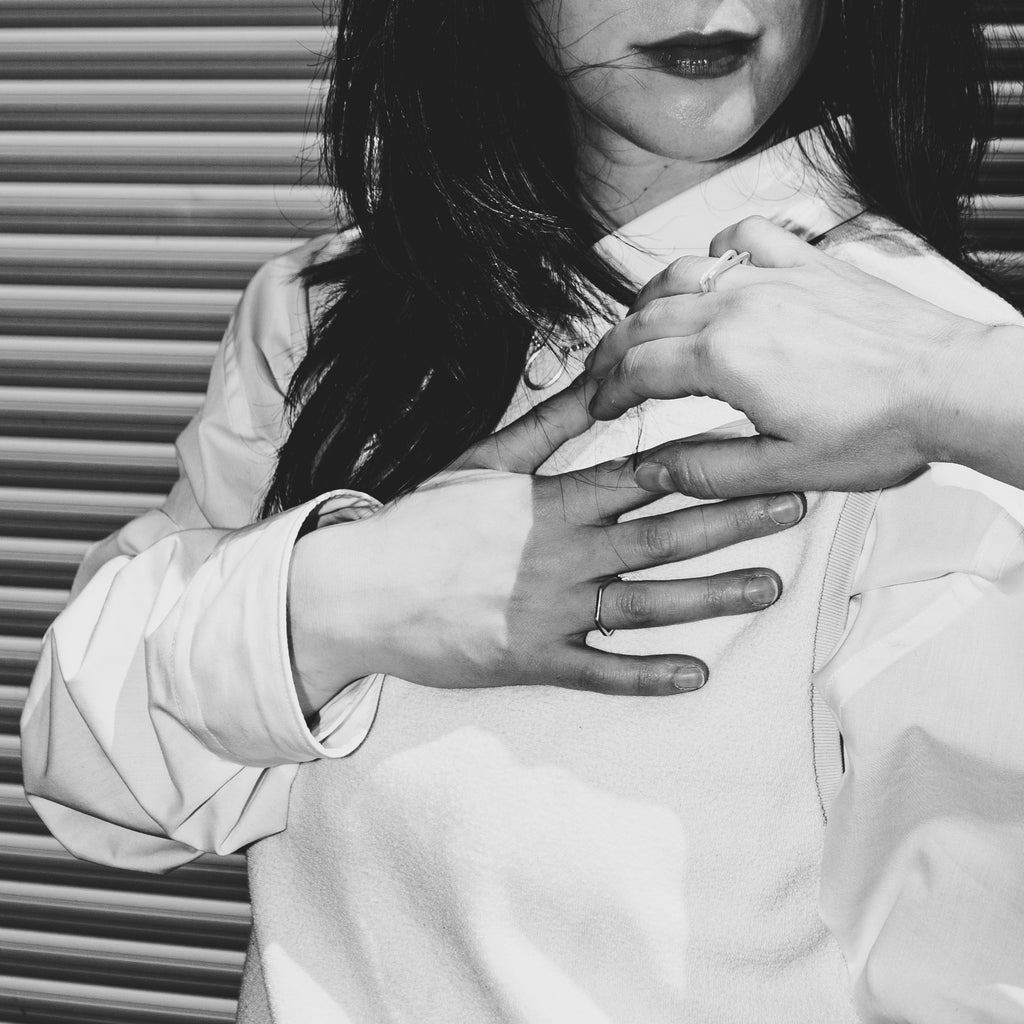 Ring Asymmetrical Sterlingsilber Kristin Elm