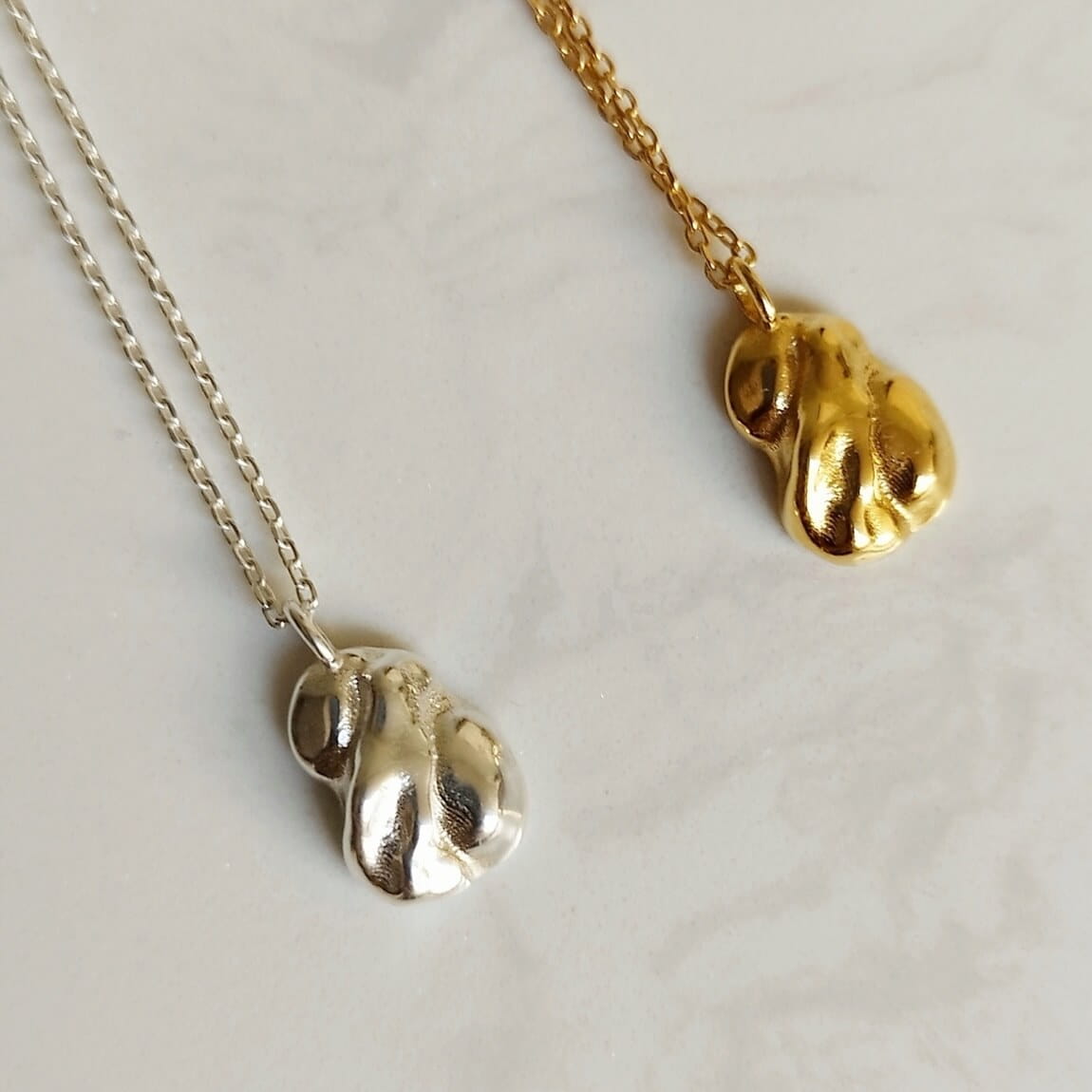 Flow Silver Halskette Lumi Cosi