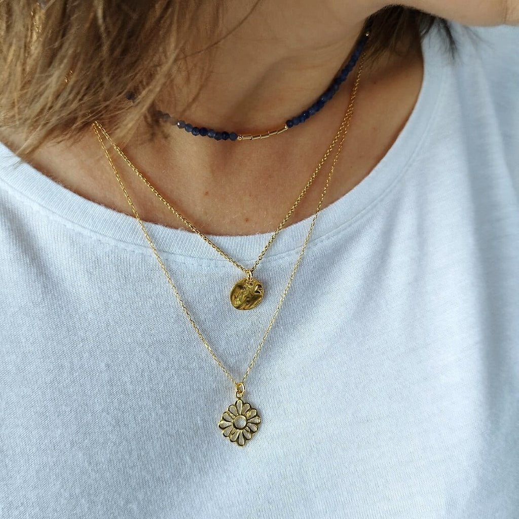 Flower Halskette Gold Lumi Cosi