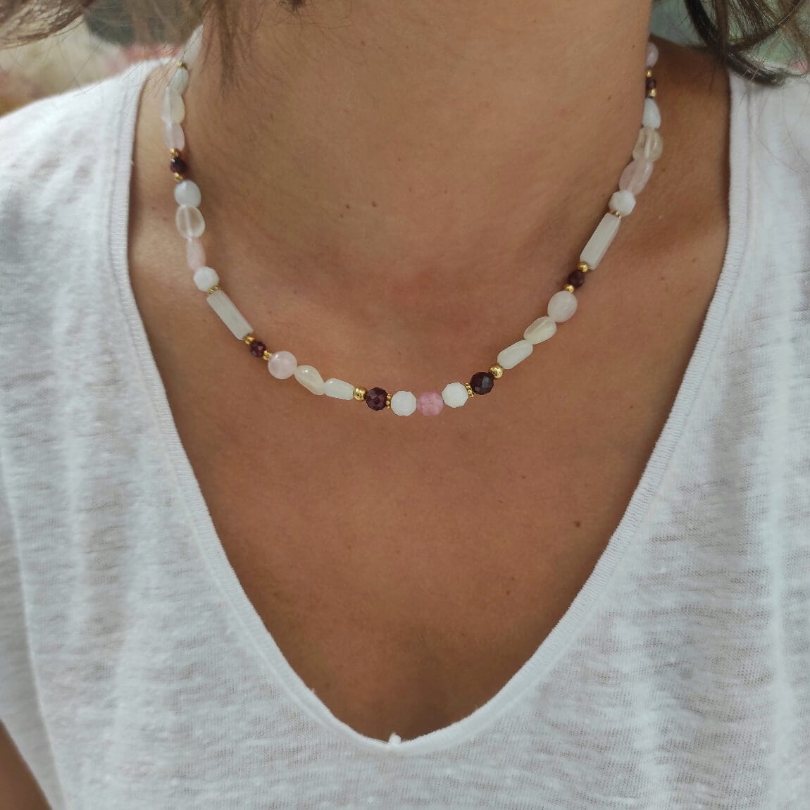 Grenadine Choker Lumi Cosi
