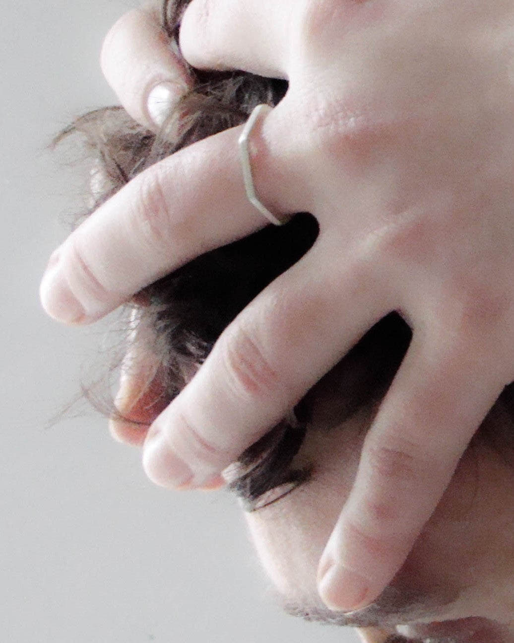 Ring Corner Vierkant Sterlingsilber Kristin Elm