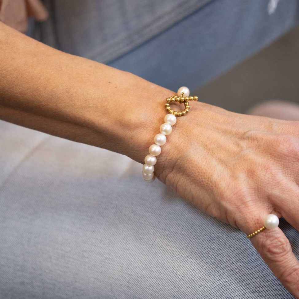Armband LISA Süßwasserperlen