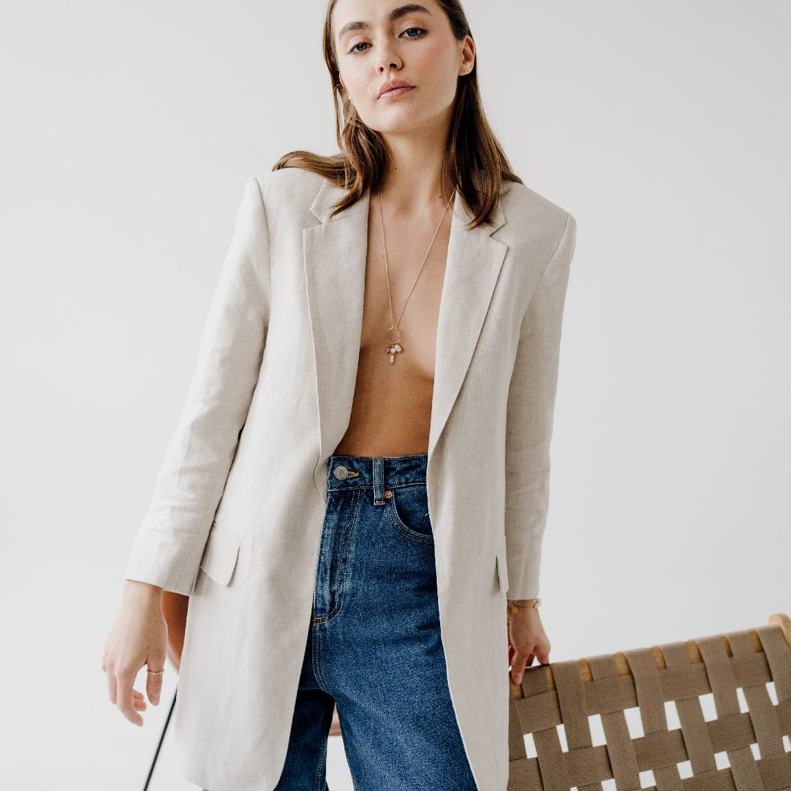 Mamma Halskette Gold Lumi Cosi