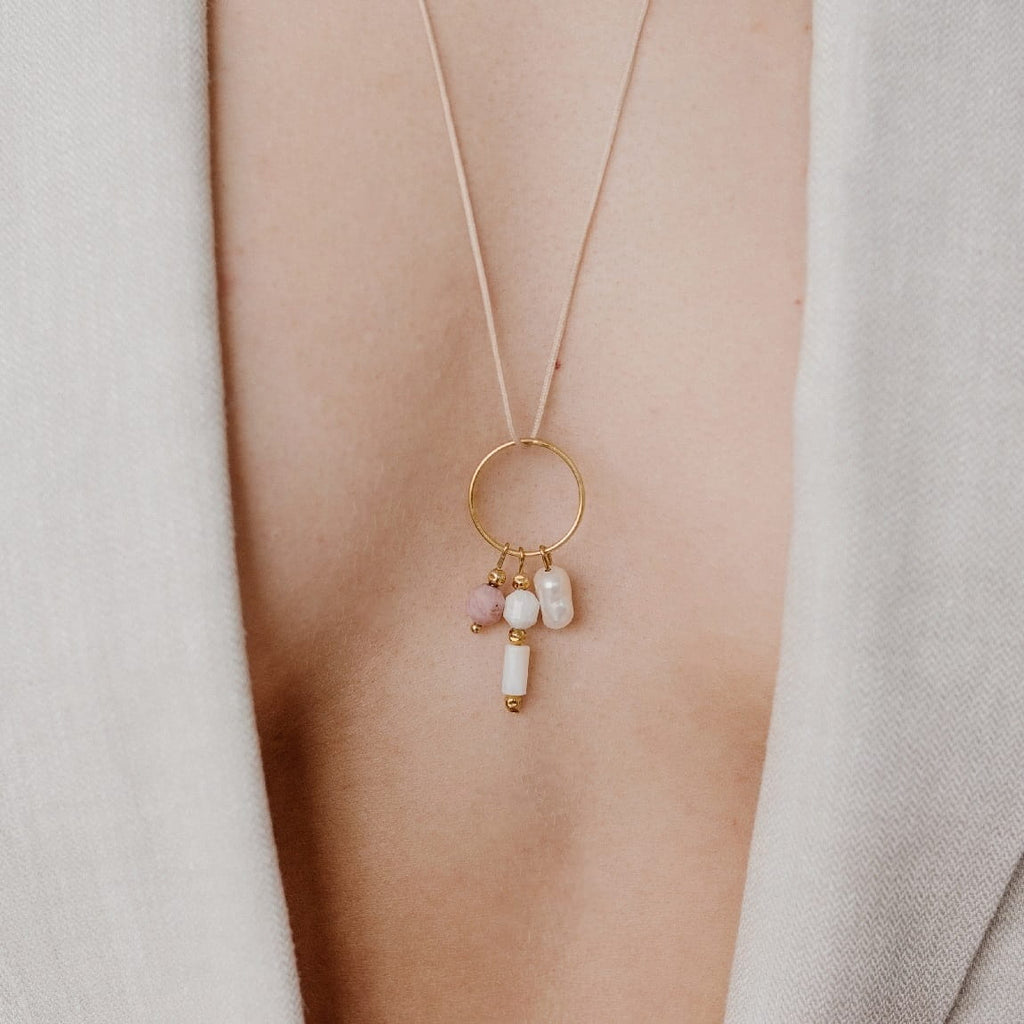 Mamma Halskette Gold Lumi Cosi