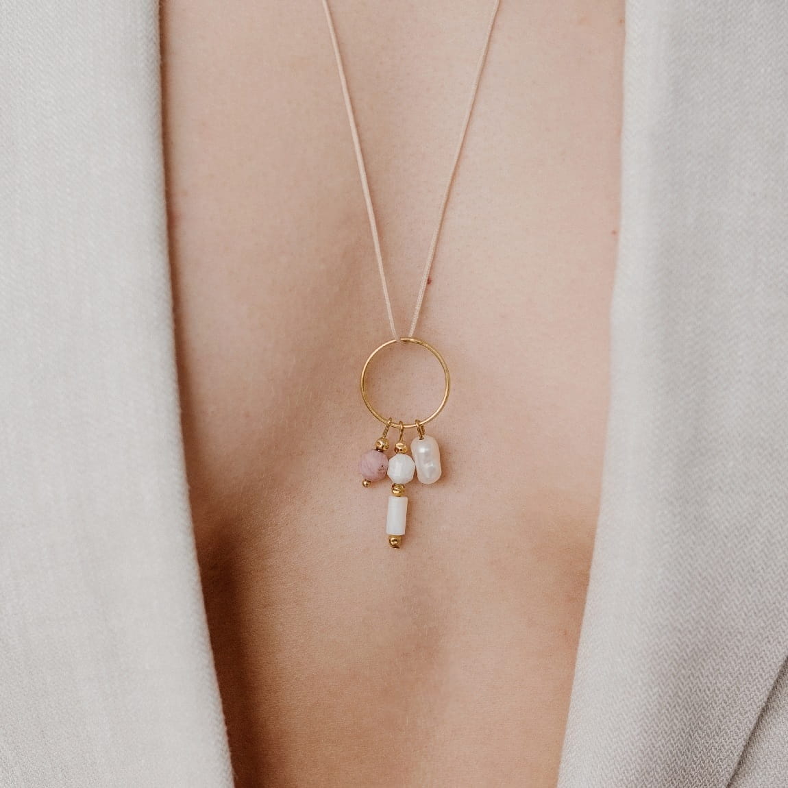 Mamma Halskette Gold Lumi Cosi