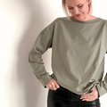 VIVIEN Jersey-Bluse The Aber Studio