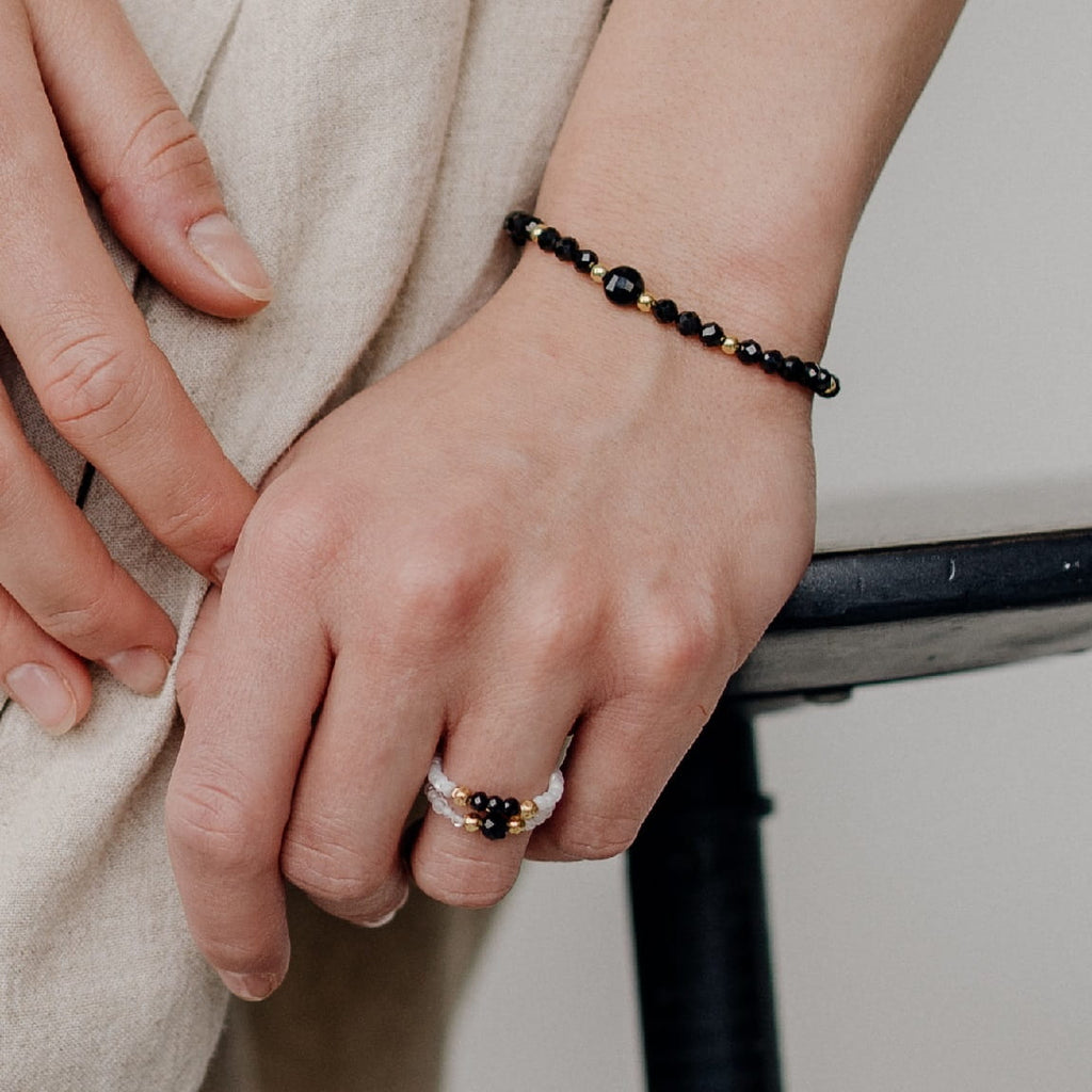 Negro Duo Ring Set Lumi Cosi