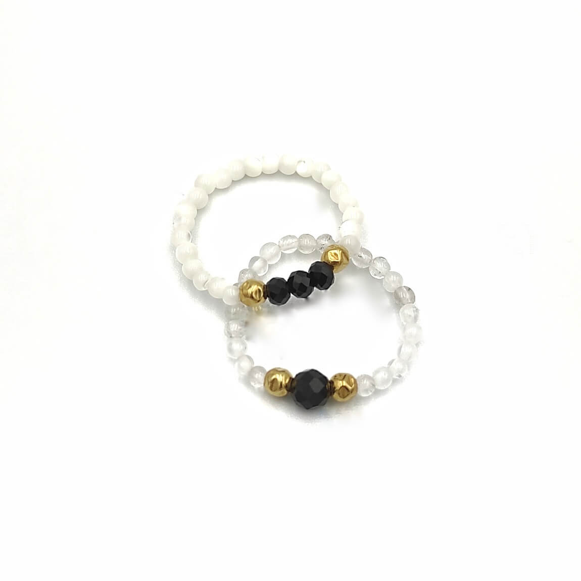 Negro Duo Ring Set Lumi Cosi