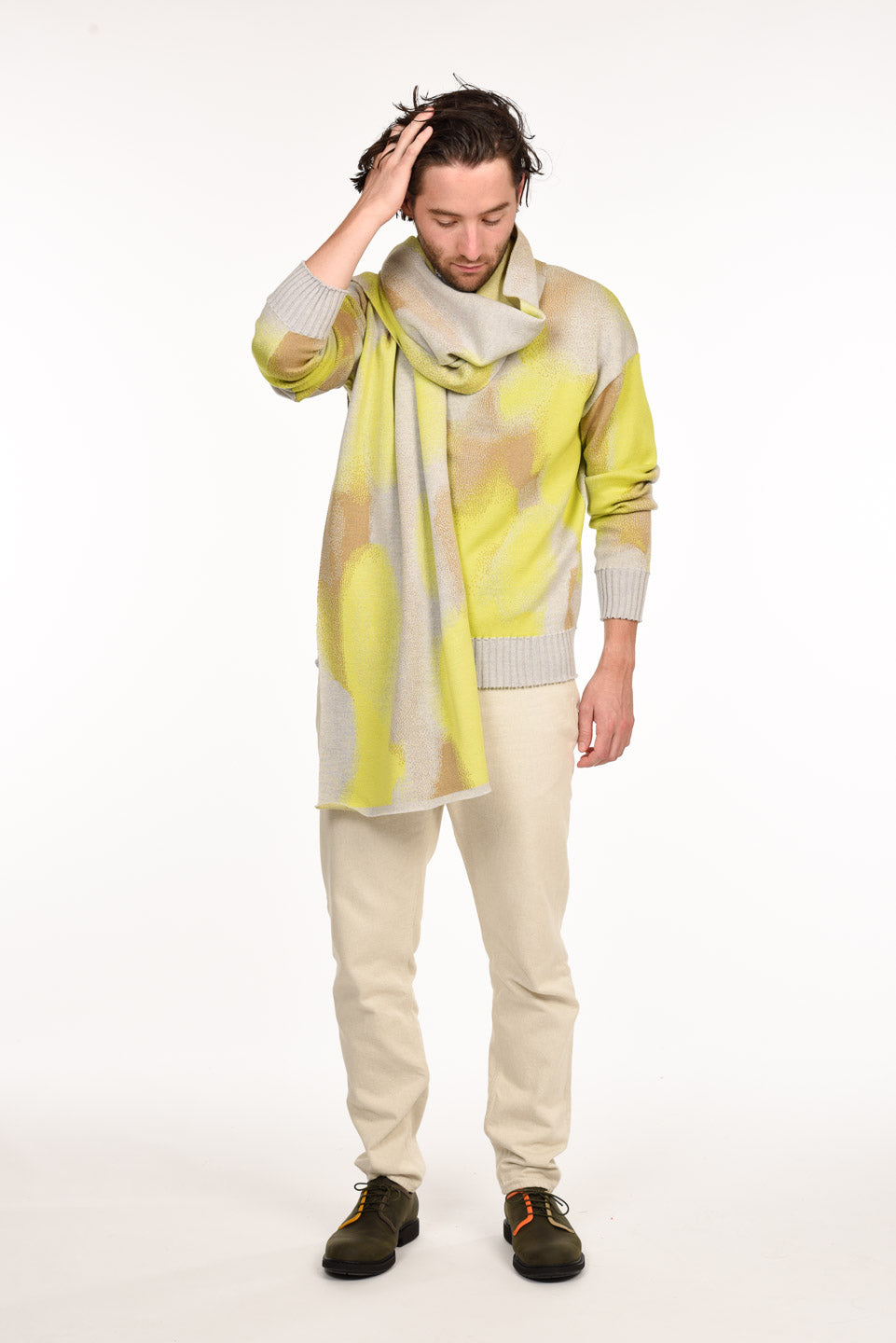 Toni Scarf - Gradient Yellow Lotre Studio