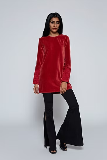 MANELI Slit Jeans Iimaima