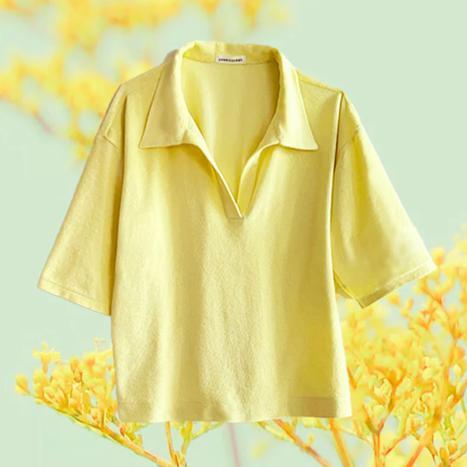 MIA Polo-Shirt aus Bio-Baumwolle sweersocean