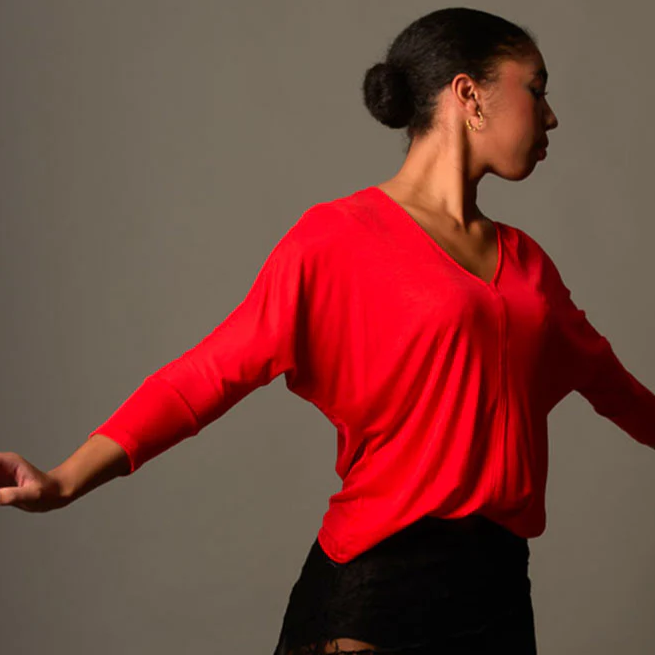 ANOUK V-Neck-Shirt sweersocean