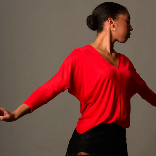 ANOUK V-Neck-Shirt sweersocean