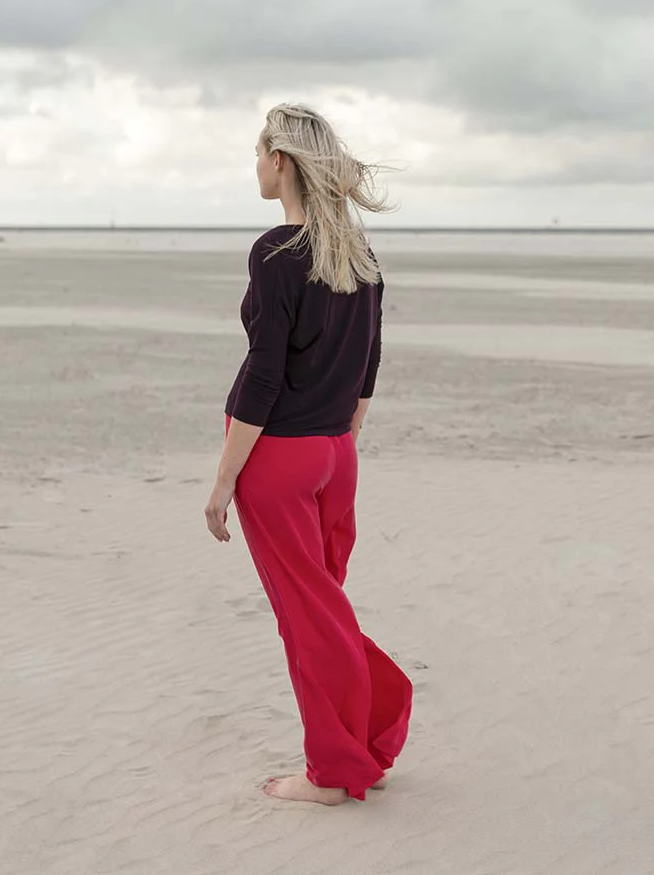 Zero Waste V-Neck-Shirt sweersocean