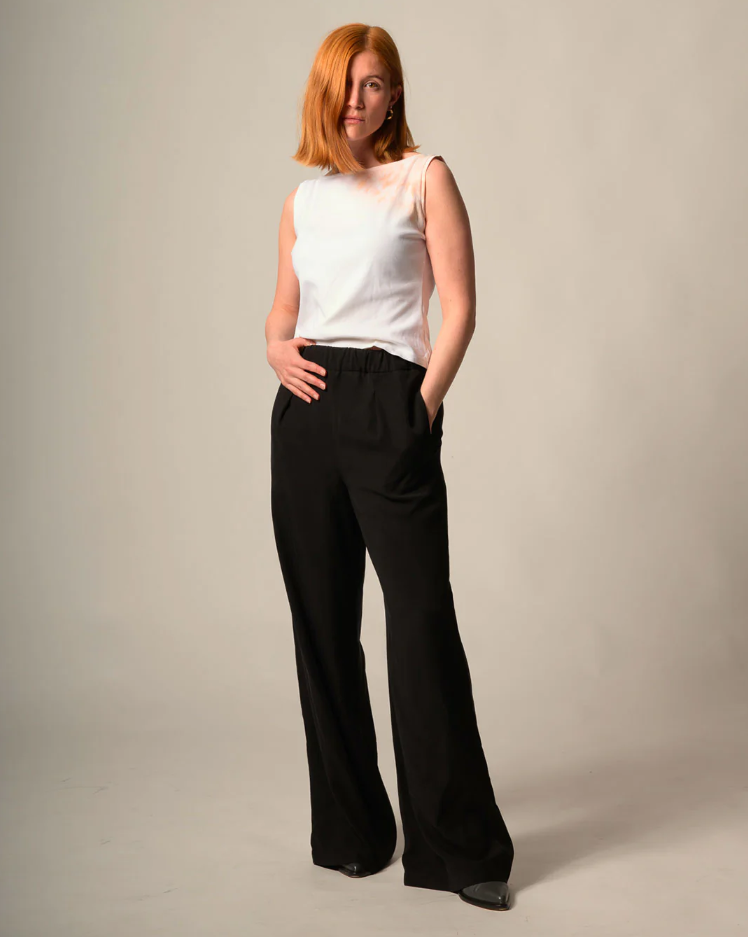 FENJA Wide-Leg-Hose sweersocean