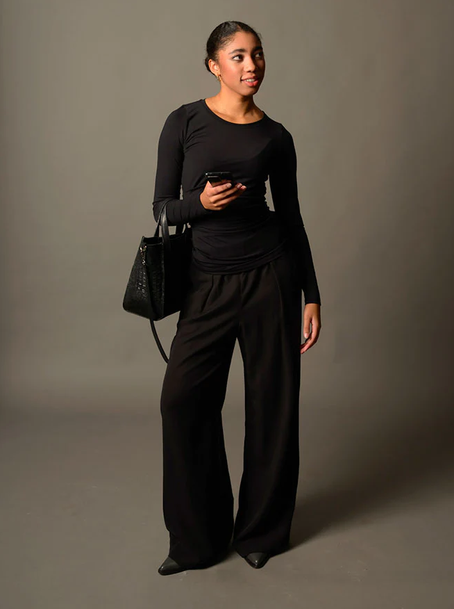 FENJA Wide-Leg-Hose sweersocean