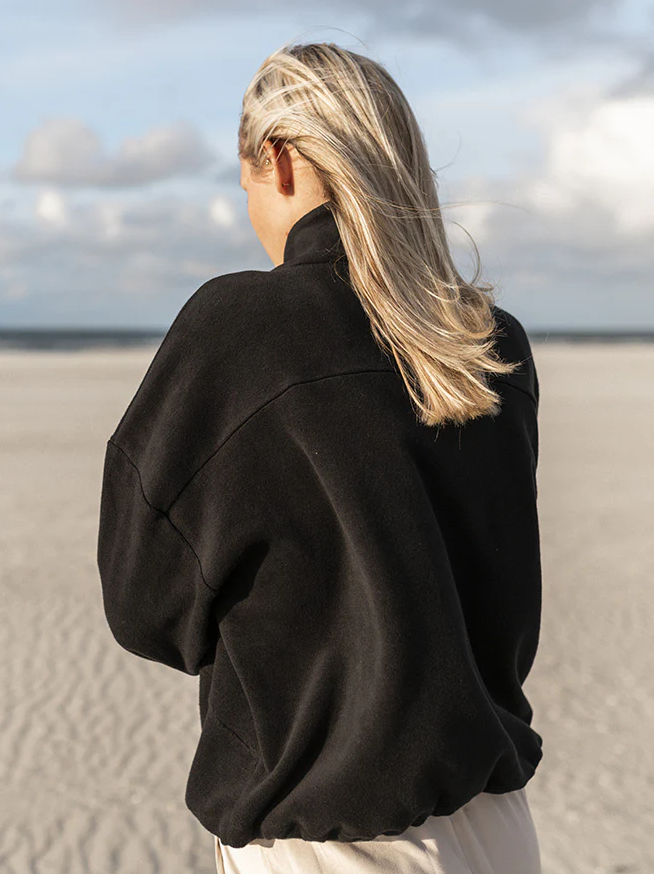 FRIDA Fleece Half Zip-Pulli sweersocean