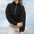 FRIDA Fleece Half Zip-Pulli sweersocean