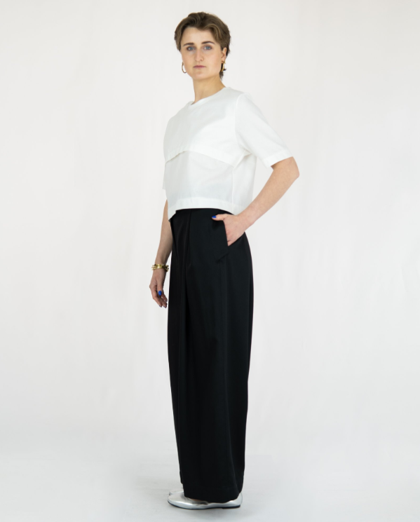 SMART Lange Bundfaltenhose Keijn