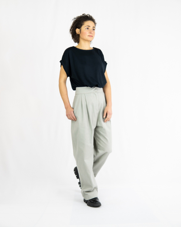 NEUTH Bundfaltenhose Keijn